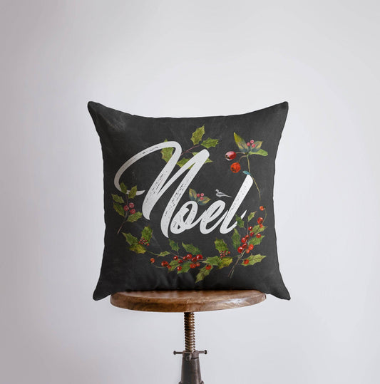 Noel Pillow Cover & Poly Insert / 16x16 Inches