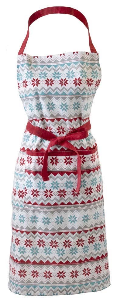 Fancy Forest Christmas Apron: COTTON