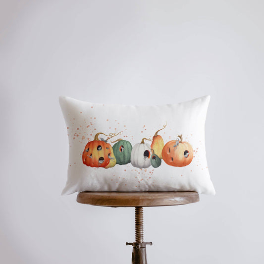 Pumpkins and Mice Pillow 18x12