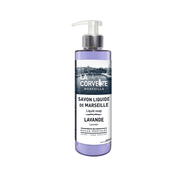 Lavender Liquid Soap of Marseille 250 ml- 8.50 floz